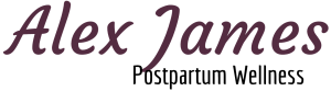 Alex James Postpartum Wellness Logo